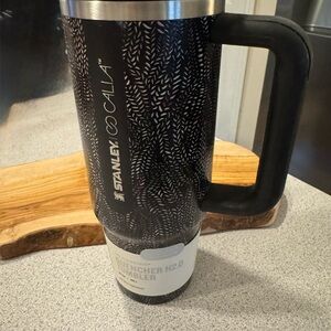 Stanley Black and Silver Tumbler